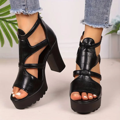 Women’s Platform Block Heel Sandals