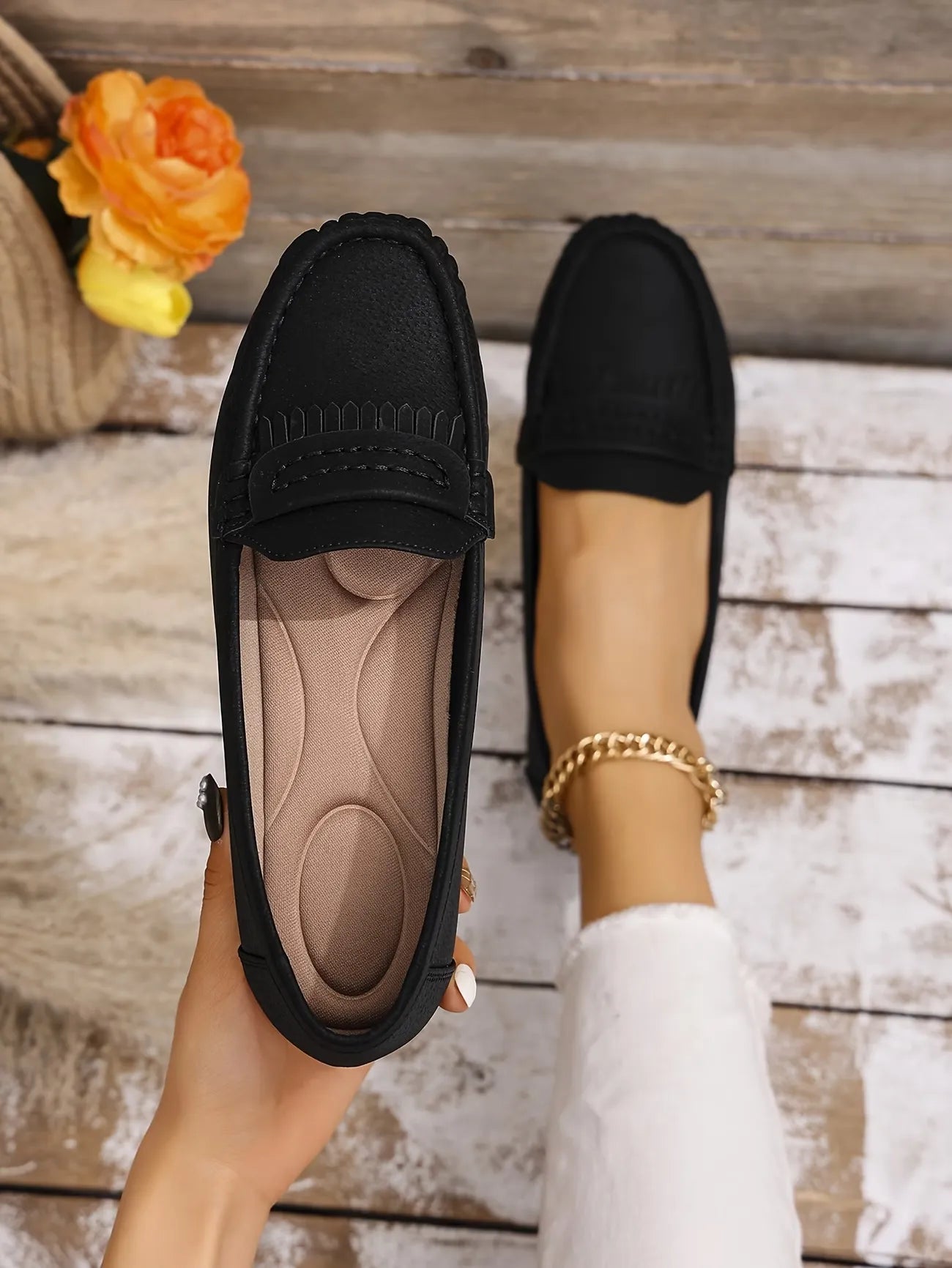 Women’s Classic Slip-On Driving Loafers