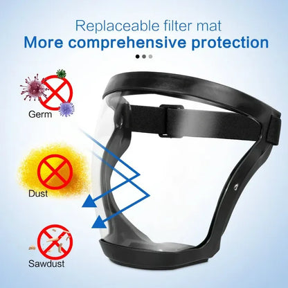 Anti-Fog Full Face Protective Shield