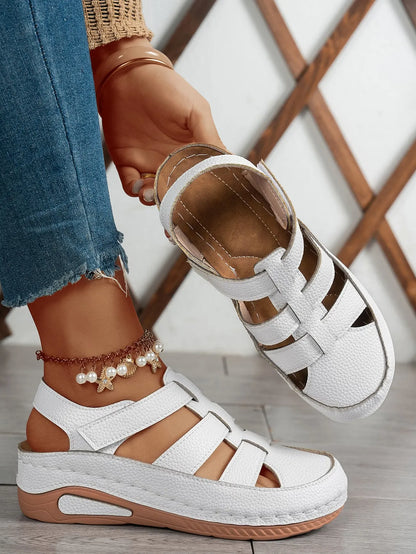 Women’s Closed-Toe Wedge Sandals