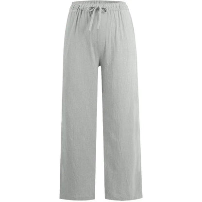Women’s Lightweight Wide Leg Drawstring Pants