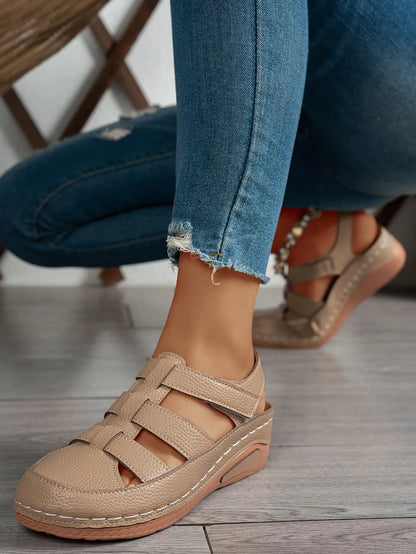 Women’s Closed-Toe Wedge Sandals