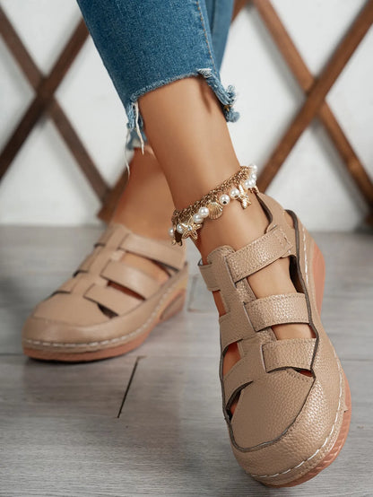 Women’s Closed-Toe Wedge Sandals