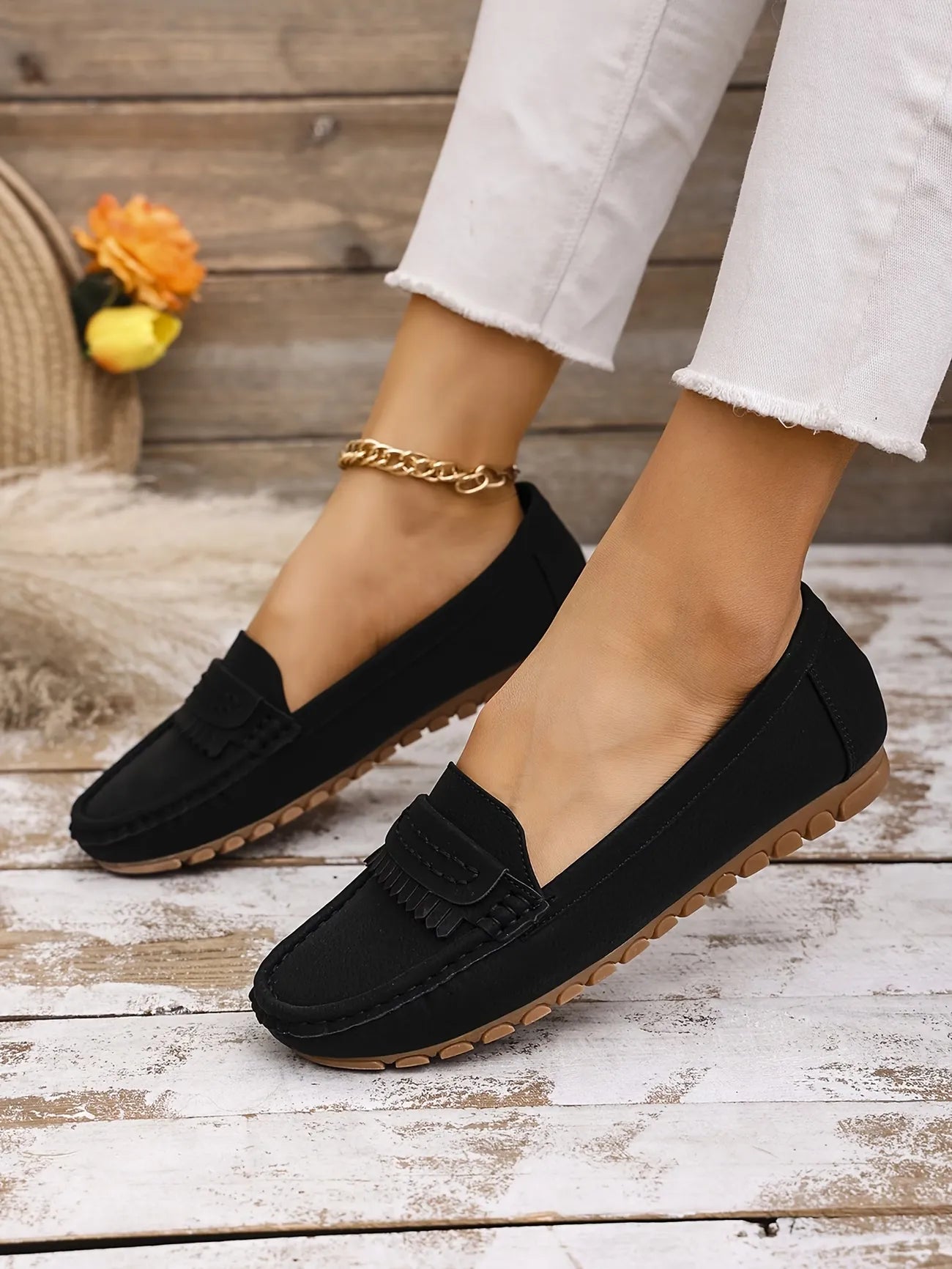 Women’s Classic Slip-On Driving Loafers