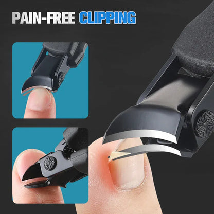 Slanted Edge Precision Nail Clipper Set with Nail File