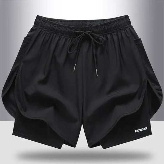 Men’s 2-in-1 Quick-Dry Running Shorts