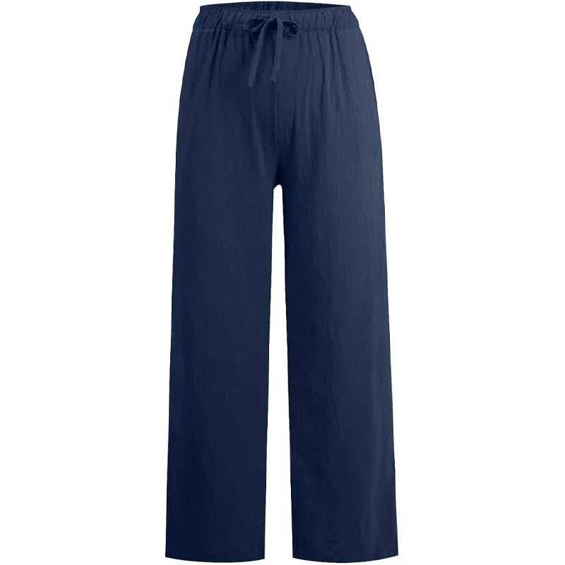 Women’s Lightweight Wide Leg Drawstring Pants