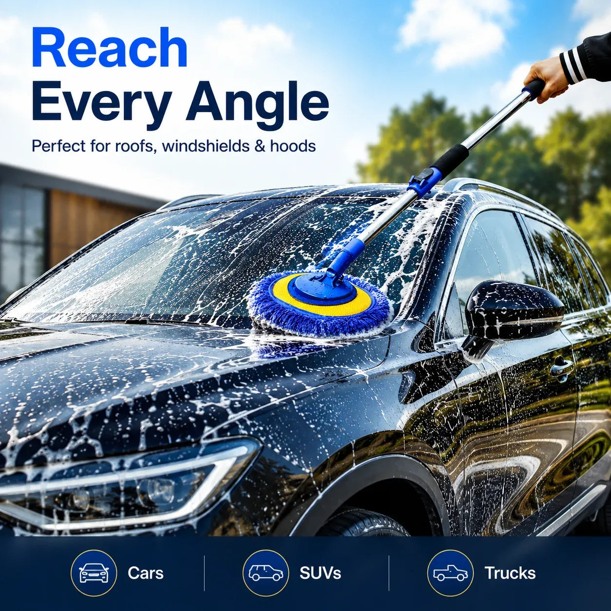 Long Handle Car Wash Mop