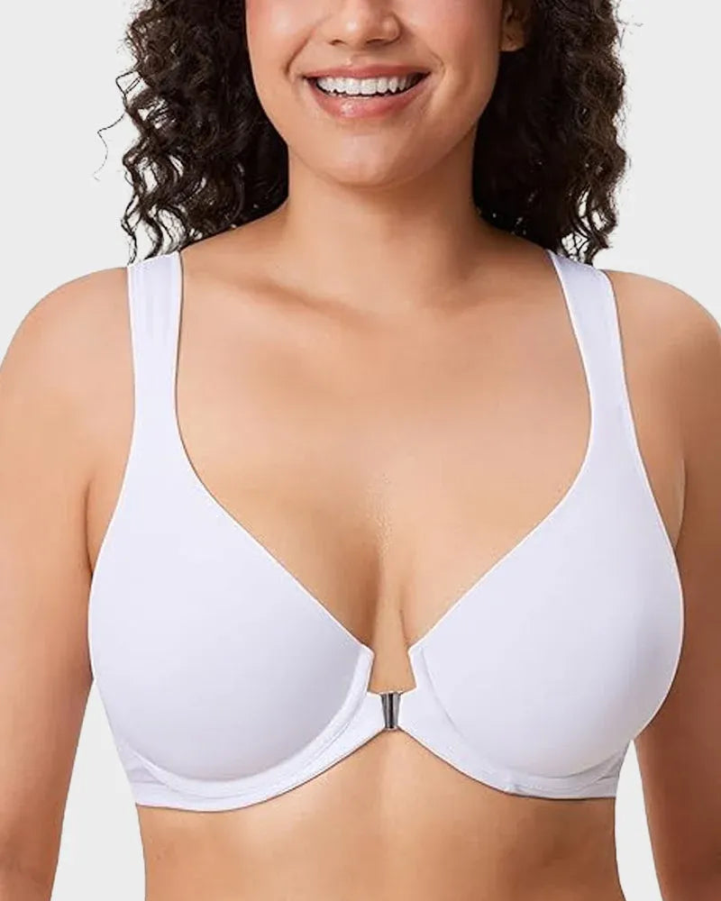 Women's Front Closure Support Bra