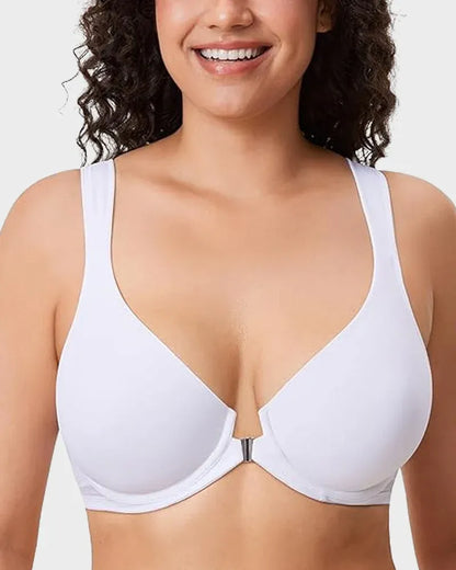 Women's Front Closure Support Bra