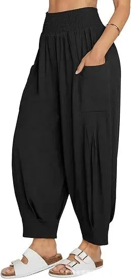 Women’s High-Waisted Relaxed Fit Lounge Pants