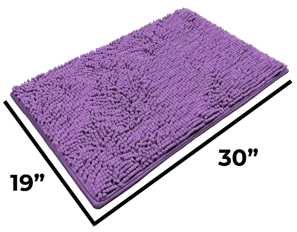 Ultra-Absorbent Plush Pet Mat