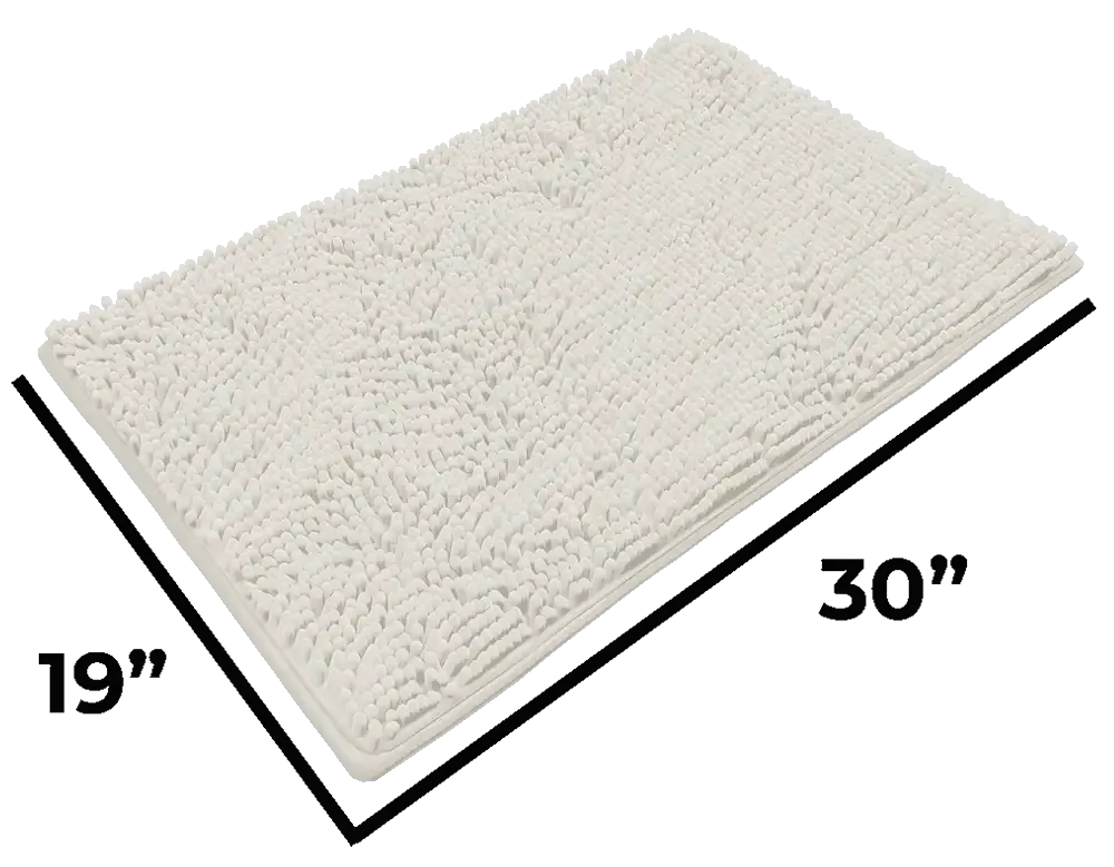 Ultra-Absorbent Plush Pet Mat