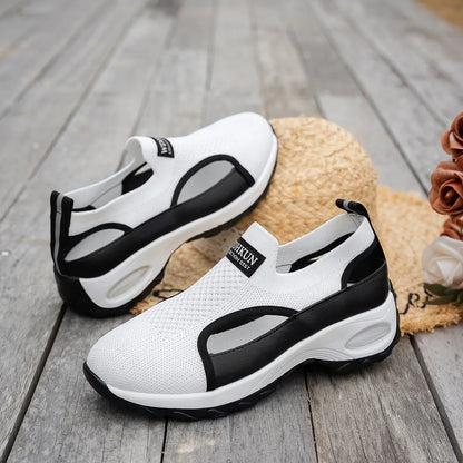 Women’s Slip-On Mesh Walking Sneakers