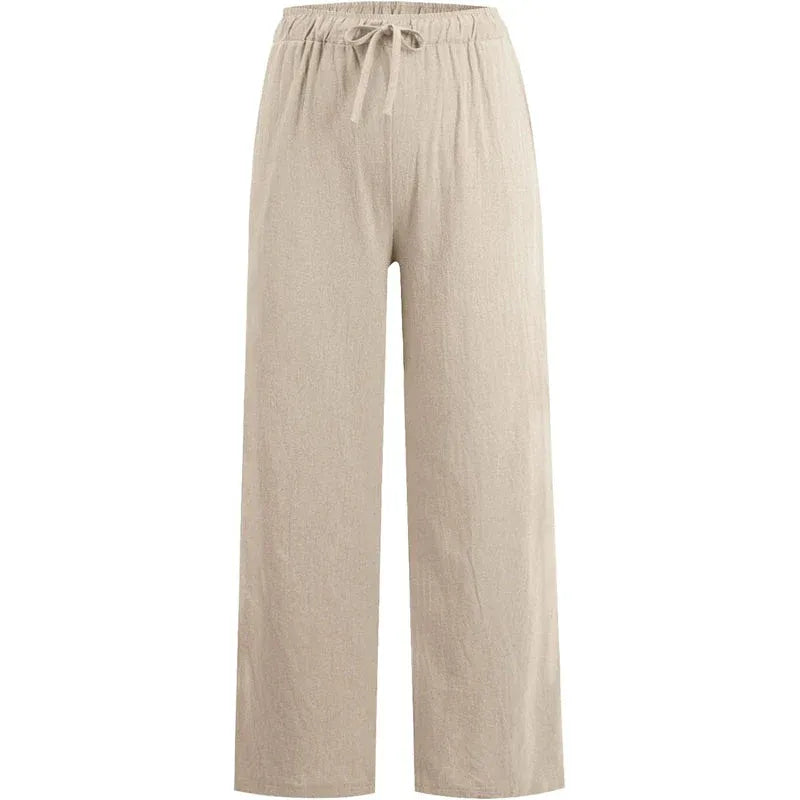 Women’s Lightweight Wide Leg Drawstring Pants