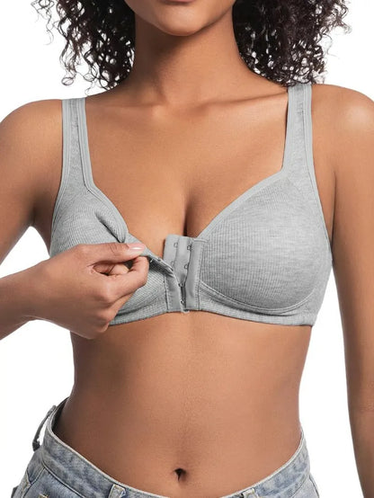 Women’s 4-Pack Front Closure Wire-Free Bras