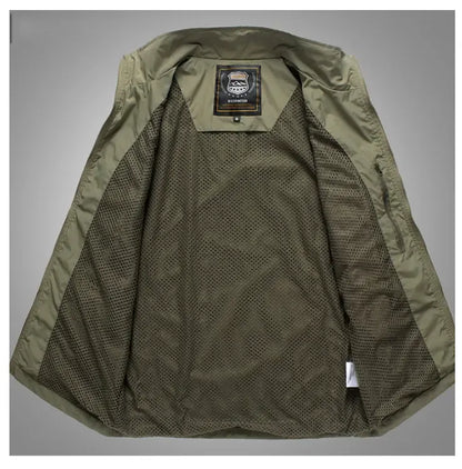 Men’s Outdoor Multi-Pocket Utility Vest