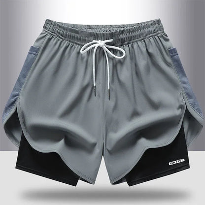 Men’s 2-in-1 Quick-Dry Running Shorts