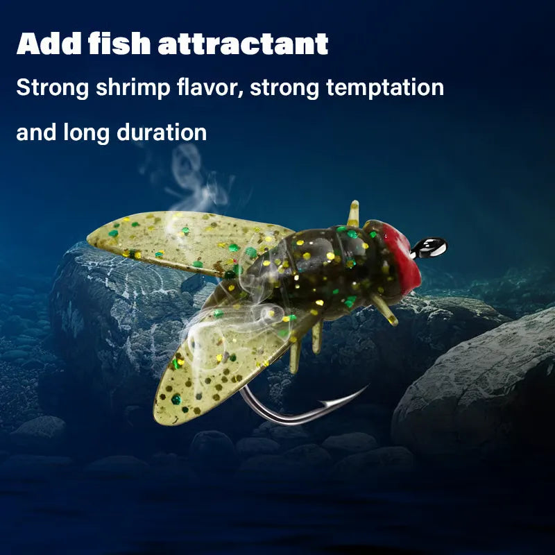 Realistic Fly Fishing Lure Hook