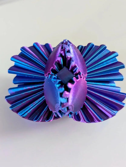 3D Printed Transforming Gear Sphere Fidget Toy