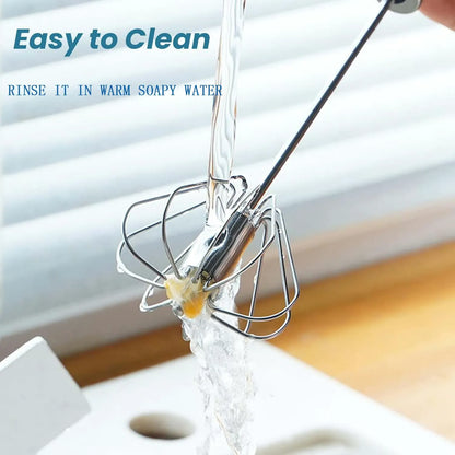 Stainless Steel Push Whisk
