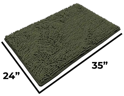 Ultra-Absorbent Plush Pet Mat