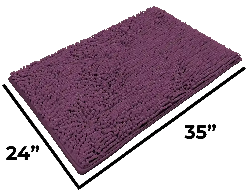 Ultra-Absorbent Plush Pet Mat