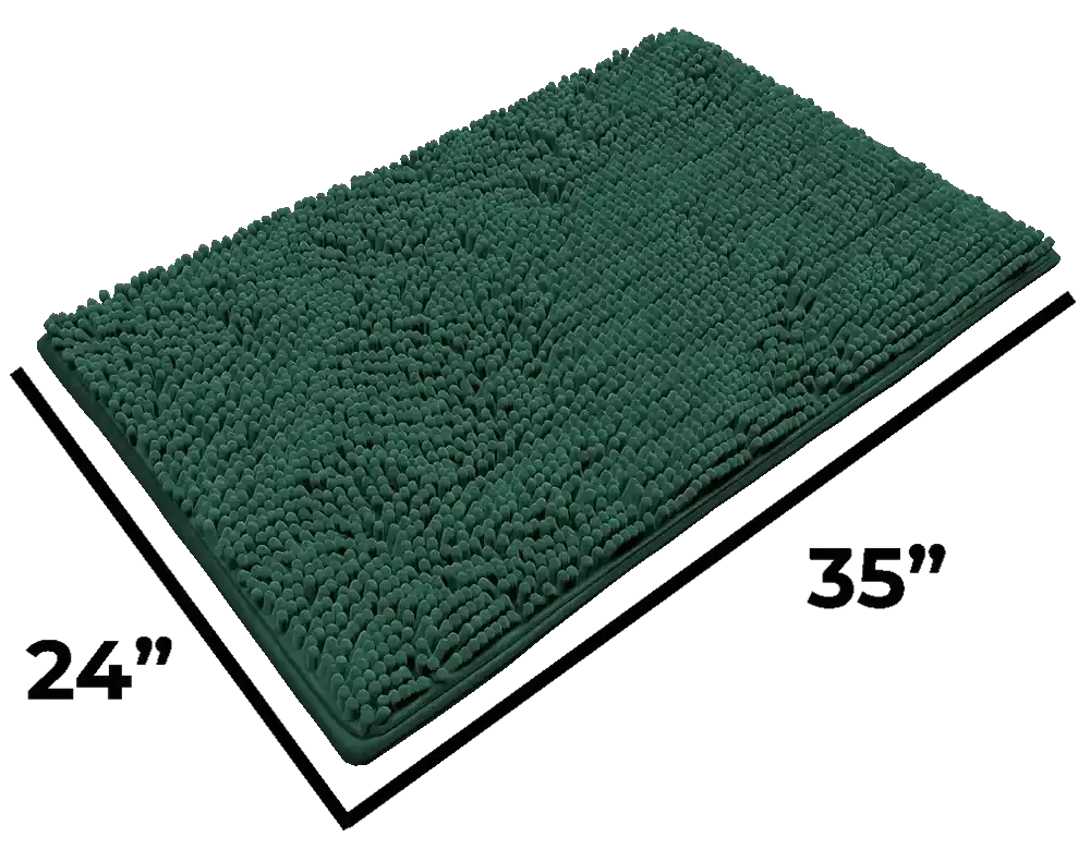 Ultra-Absorbent Plush Pet Mat