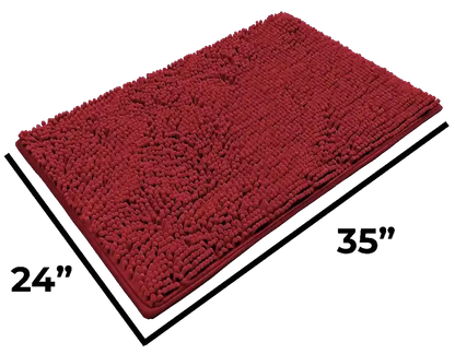 Ultra-Absorbent Plush Pet Mat