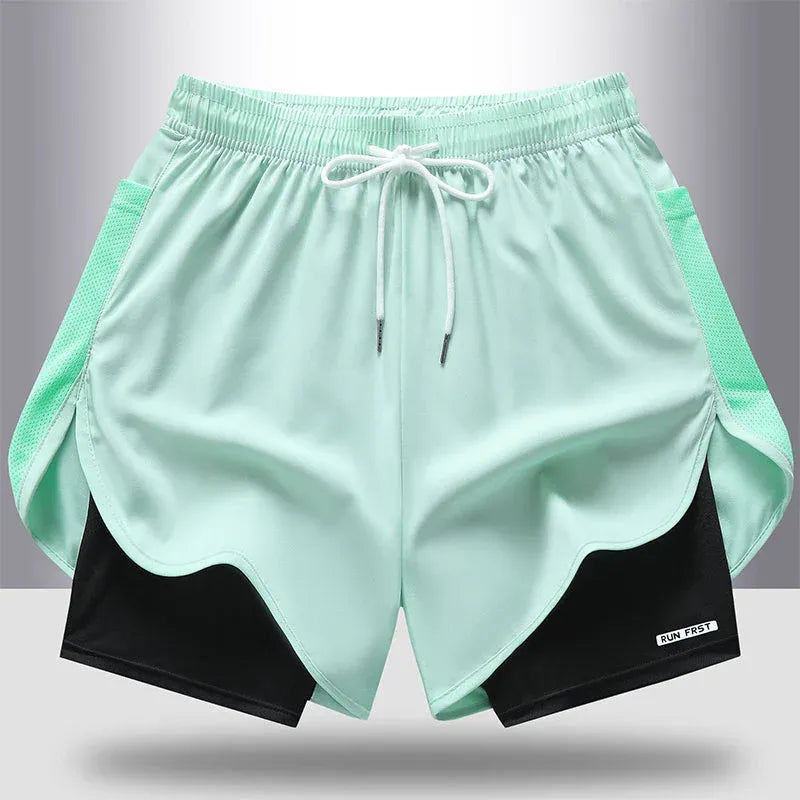 Women’s 2-in-1 Quick-Dry Running Shorts
