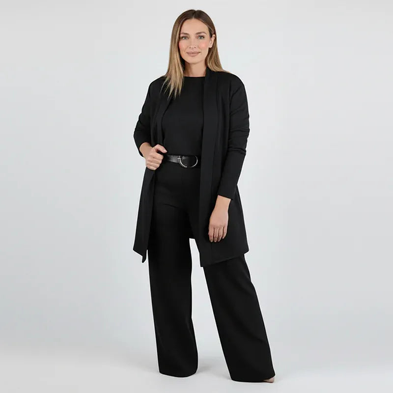 Women’s Three-Piece Cardigan Pants Set