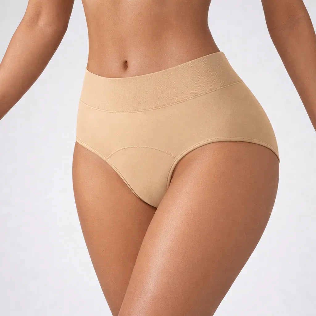 Women's High Waisted Leak Resistant Underwear Set (4 Pack)