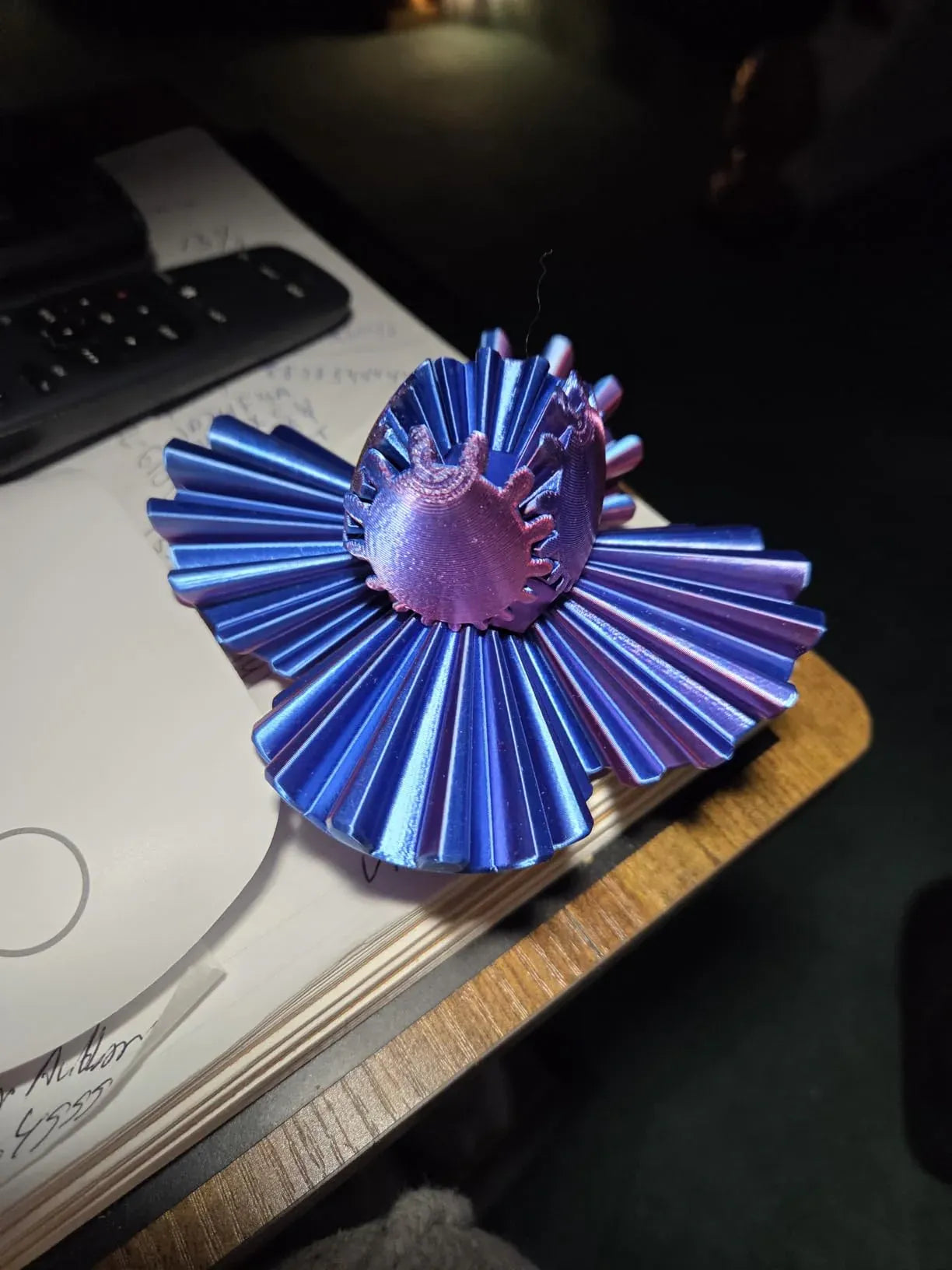 3D Printed Transforming Gear Sphere Fidget Toy