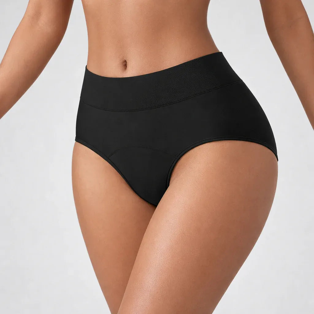 Women's High Waisted Leak Resistant Underwear Set (4 Pack)