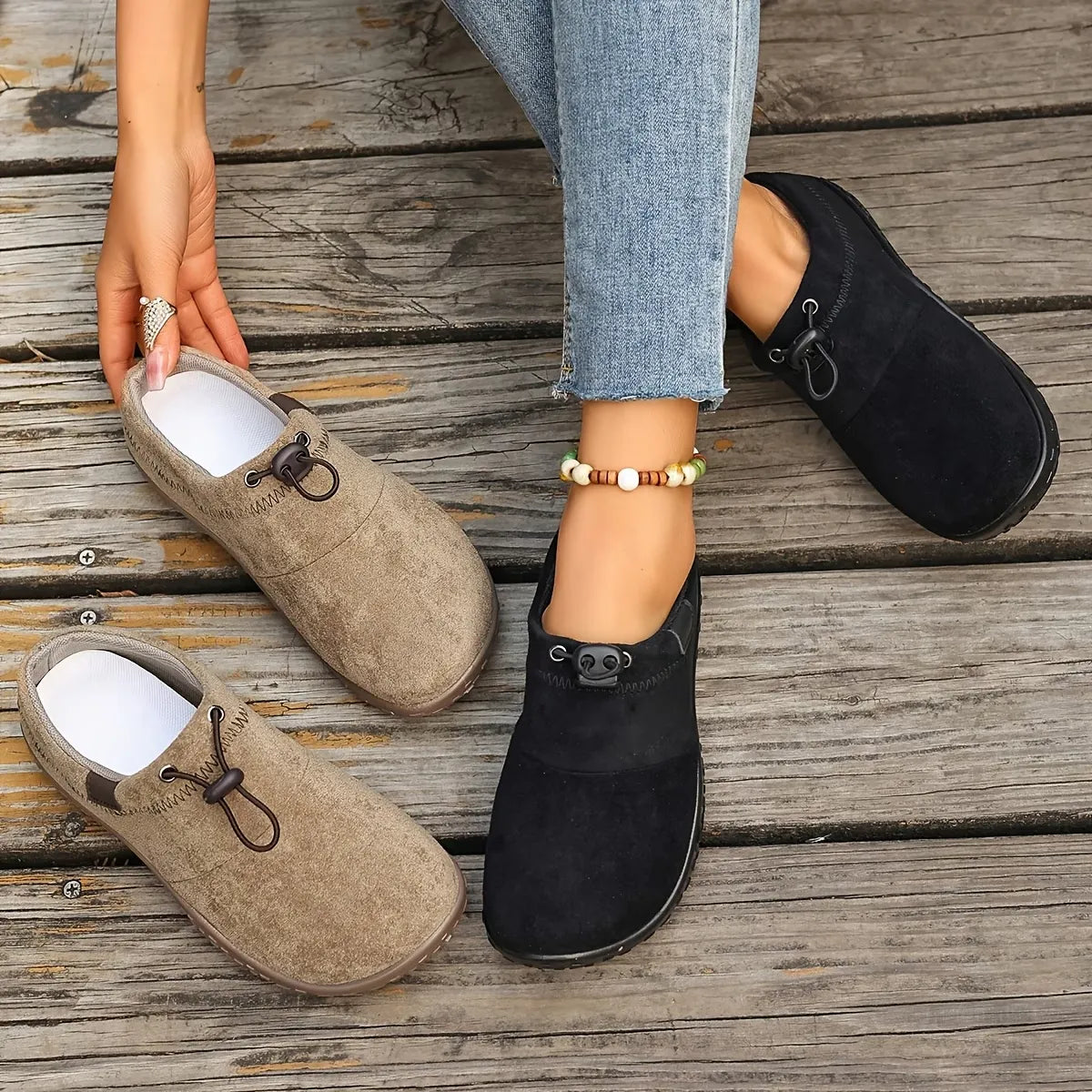 Women's Slip-On Comfort Walking Shoes