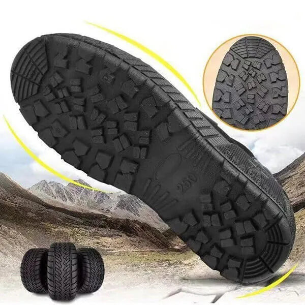 Men’s Rugged Low-Top Lace-Up Sneakers