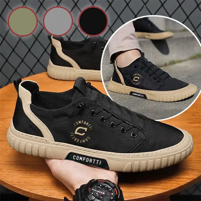 Men’s Lightweight Low-Top Lace-Up Sneakers