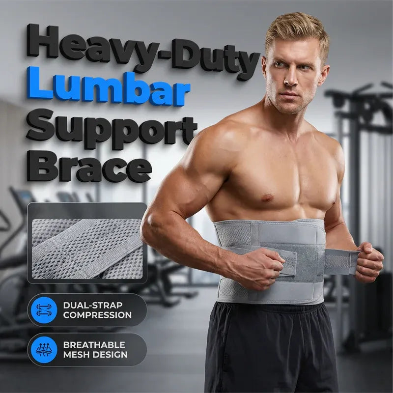 Unisex Dual-Strap Back Support Brace