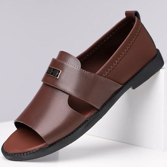 Men’s Open-Toe Slip-On Sandals