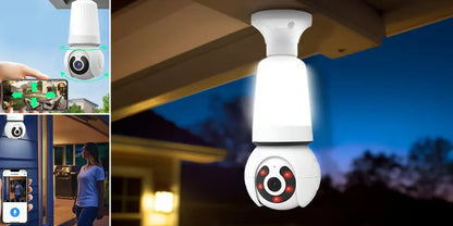 Smart Light Bulb Security Camera