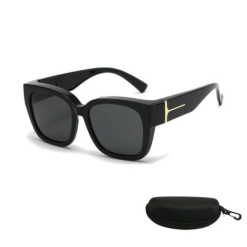 Square Frame Fashion Sunglasses