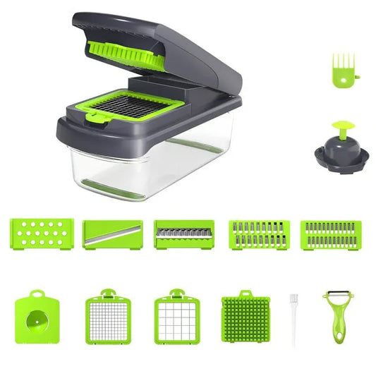 Multi-Function Vegetable Chopper & Slicer Set
