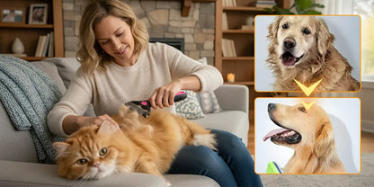 Pet Grooming Deshedding Brush