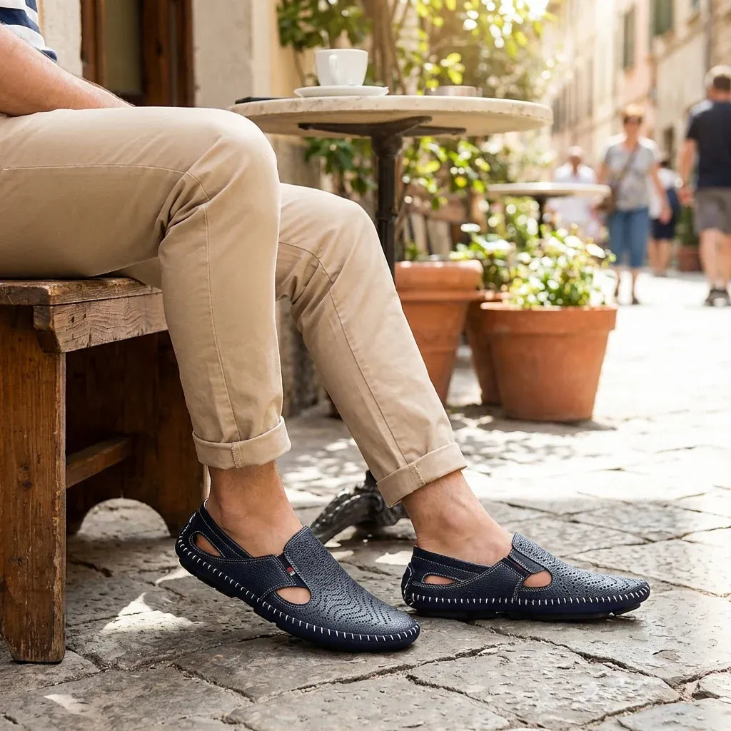 Breathable Slip-On Comfort Sandals for Men