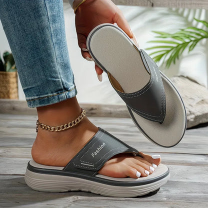 Women’s Thick Sole Comfort Flip-Flop Sandals