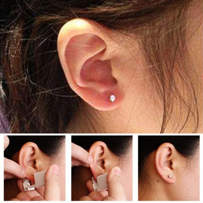 Disposable Ear Piercing Kit with Stud Earrings