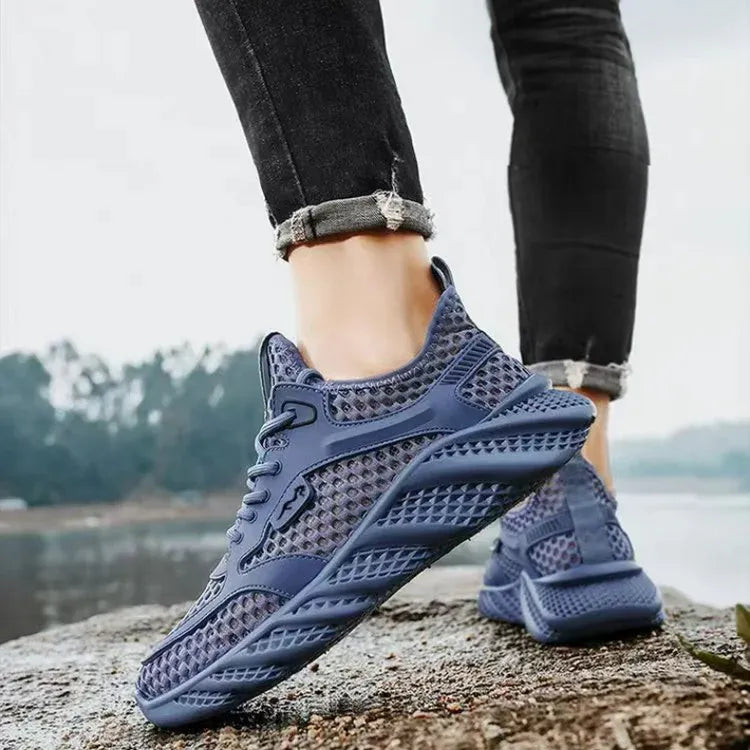 Men’s Breathable Mesh Lightweight Casual Sneakers