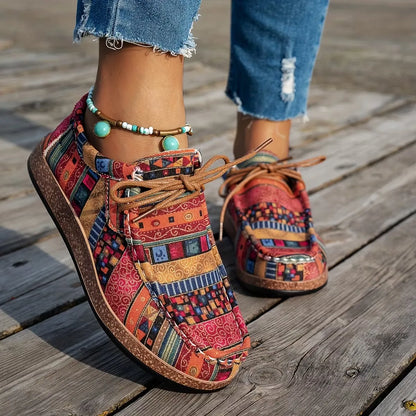 Women's Patterned Casual Comfort Shoes