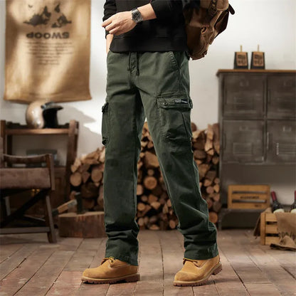 Men’s Tactical Cargo Pants with Multiple Pockets