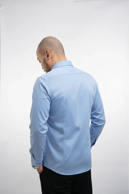 Men’s Wrinkle-Resistant Long-Sleeve Dress Shirt